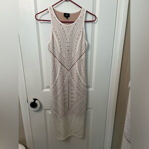 White/Beige Dress